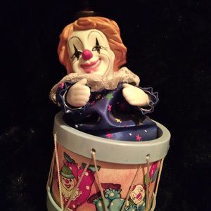 Clown music box